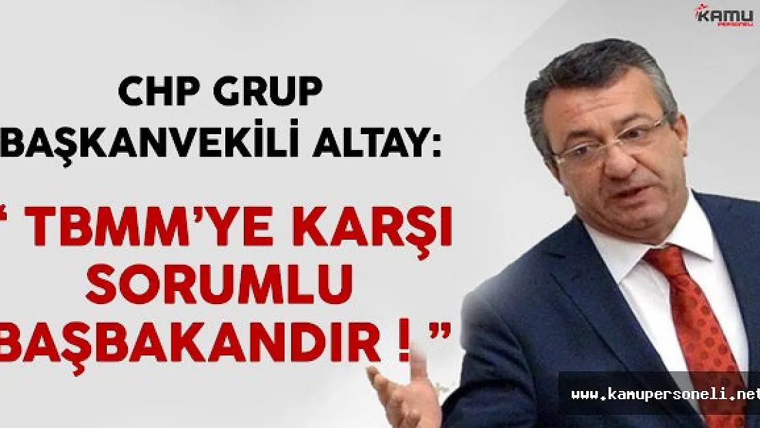 CHP'den Seferberlik İlanına Yanıt !