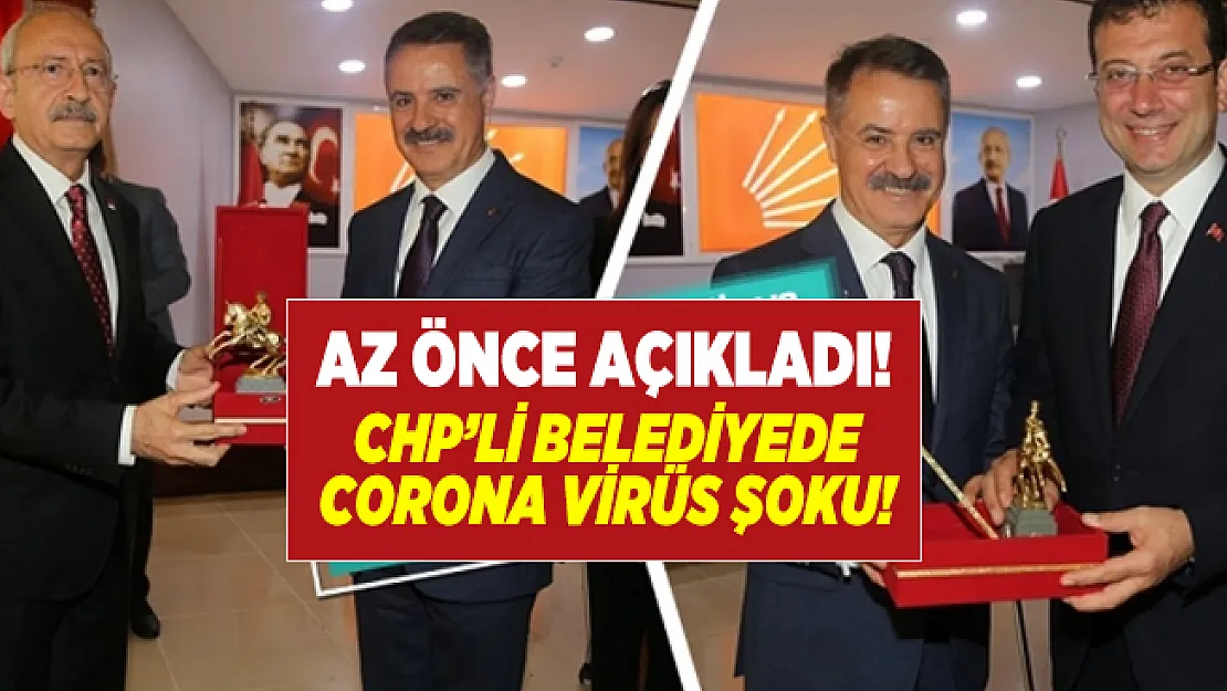 CHP'li belediyede corona virüs şoku! Belediye Başkanı Cemil Deveci corona virüse yakalandı!