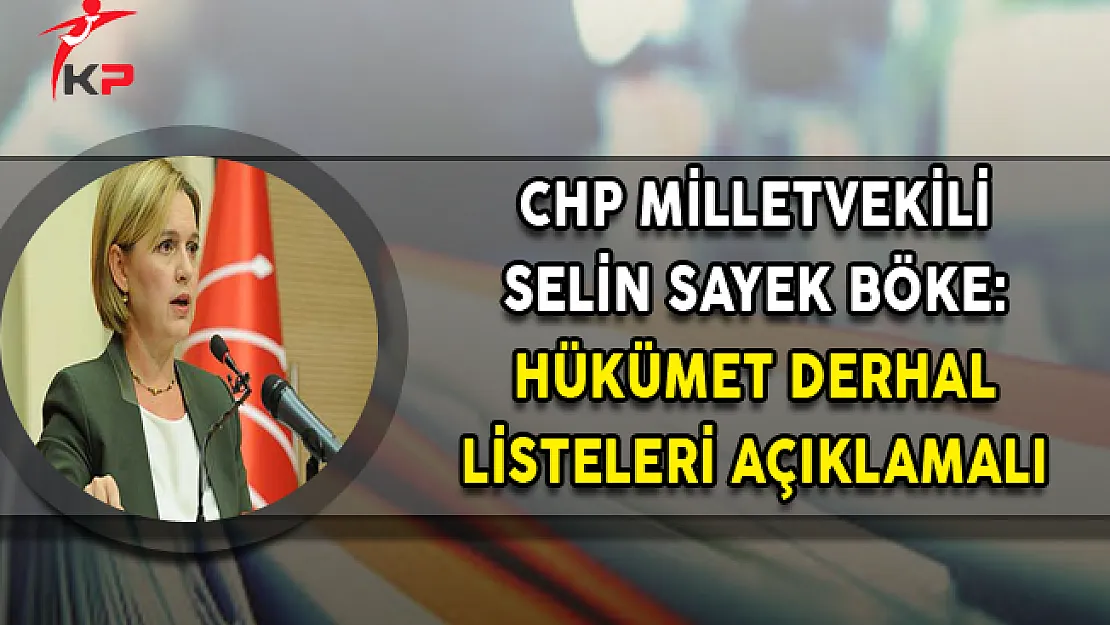 CHP'li Böke: Hükümet Derhal Vergi Cennetleri Listelerini Açıklamalı