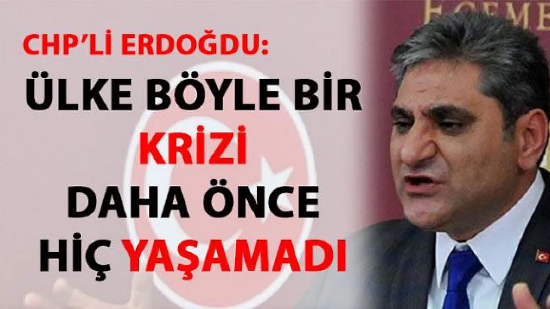 CHP'li Erdoğdu, tüketici endeksine ilişkin flaş açıklamalarda bulundu