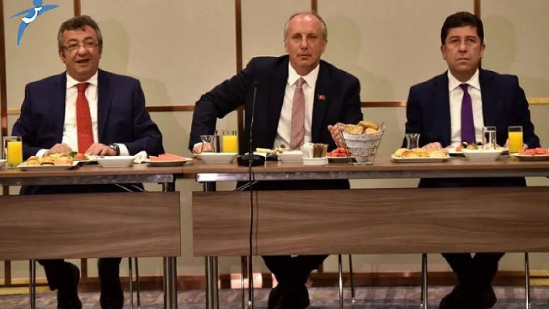 CHP'nin Cumhurbaşkanı Adayı İnce Başkan Yardımcılarını Açıkladı!