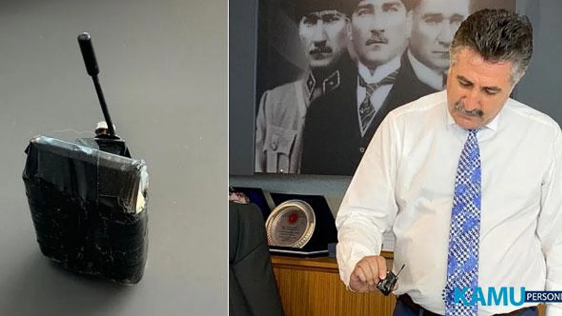 CHP'nin İzmir Bayraklı Belediye Başkanı Serdar Sandal'ın Makam Odasında Dinleme Cihazı Bulundu!