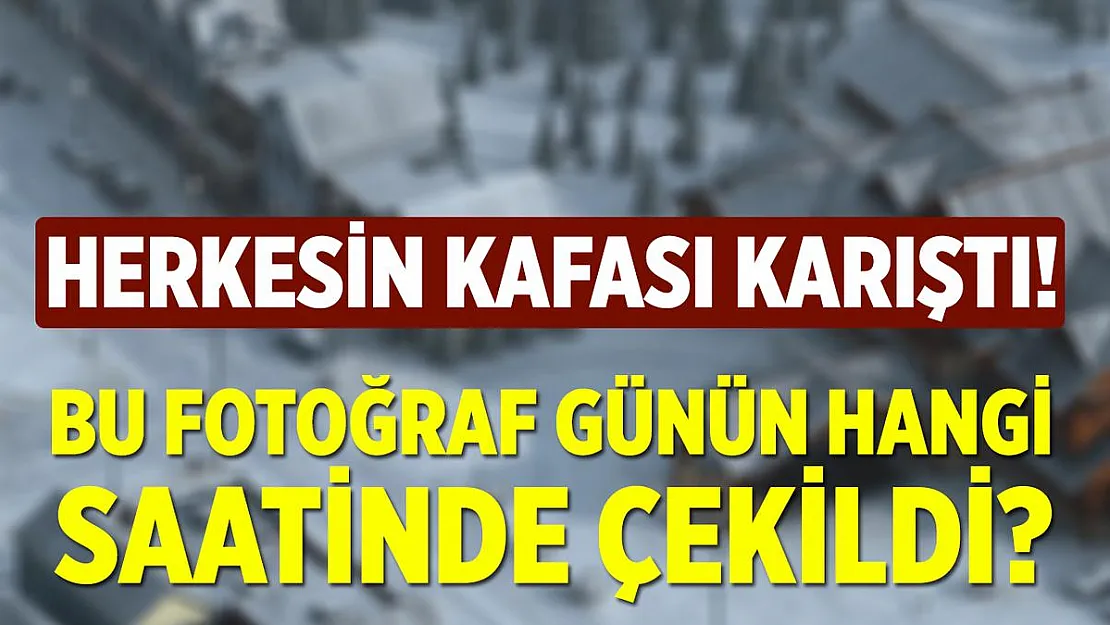 CIA'nın sorduğu o soru takipçilerinin kafasını karıştırdı! 'Bu görüntü günün hangi saatine ait?' Cevap herkesi şaşırttı!