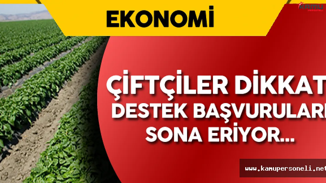 Çiftçilere Ödenecek Destek Miktarı Belli Oldu  (  Son Başvuru 2 Eylül 2016)