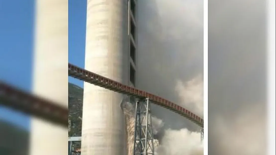 Çimento Fabrikasında Patlama !