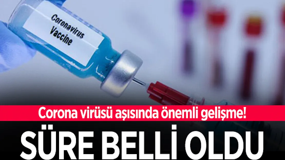 Corona virüs aşısı koruma süresi hakkında önemli açıklama!