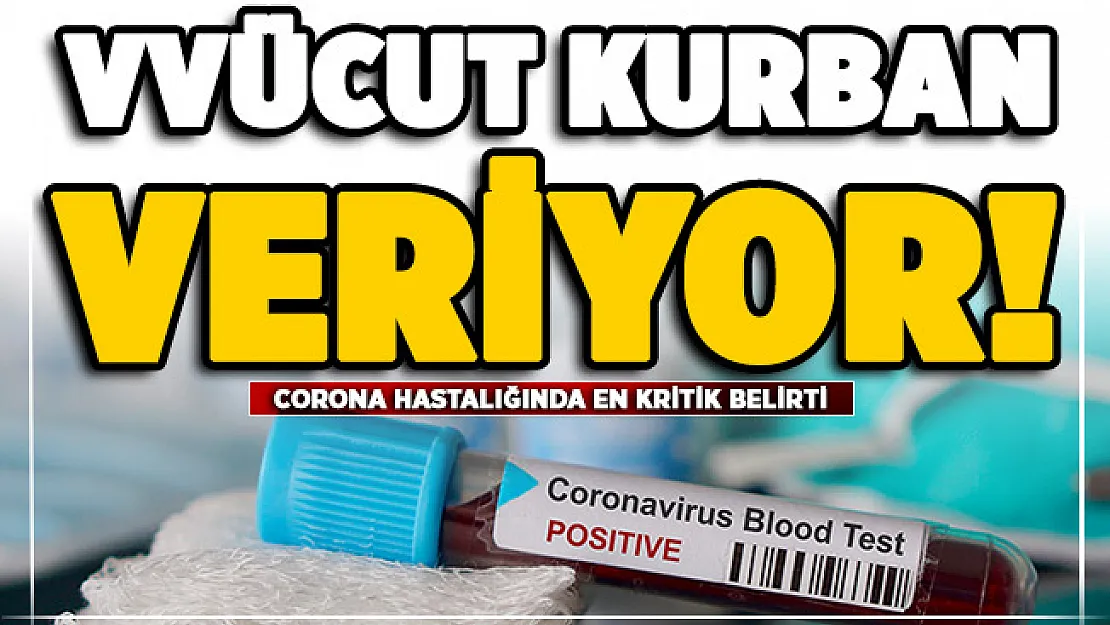 Corona virüs hastalığında en kritik belirti belli oldu! Vücut ciğerler için kurban veriyor