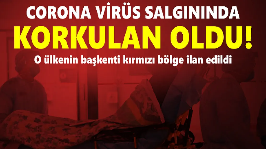 Corona virüs salgınında korkutan oldu! Fransa'da başkent kırmızı bölge ilan edildi