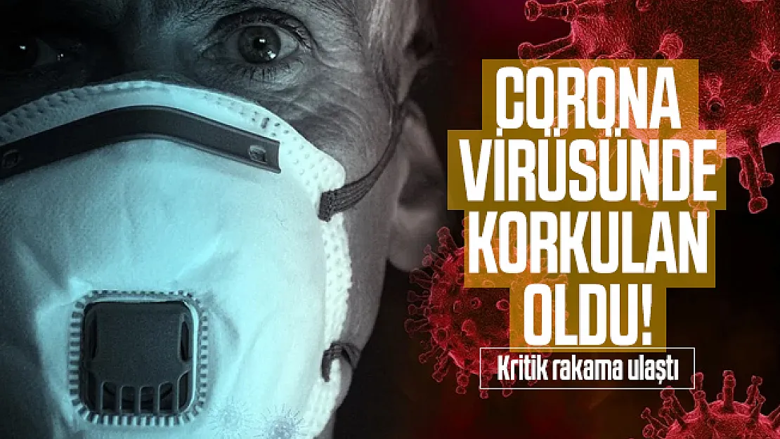 Corona virüsünde korkulan oldu! Kritik rakama ulaştı