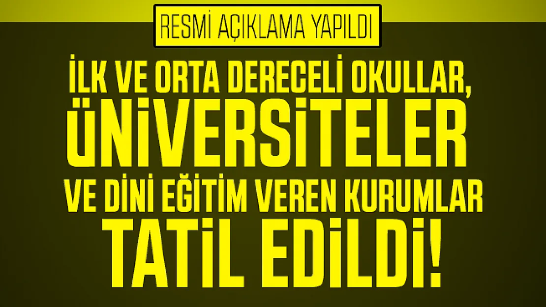 Coronavirüs sonrası İran Sağlık Bakanlığı'ndan resmi açıklama geldi: Okullar tatil edildi!