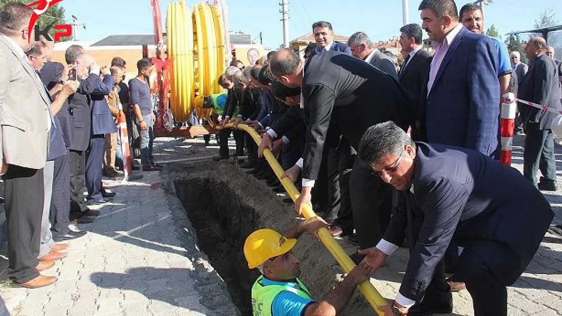 Çorumlulara Doğalgaz Müjdesi Erdoğan'dan