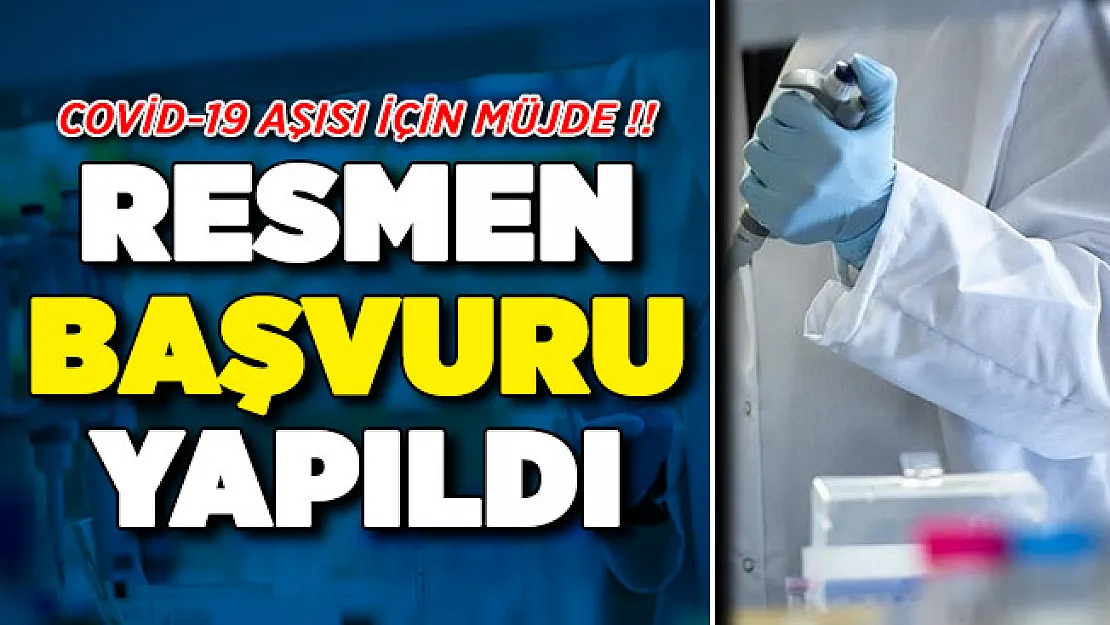 Covid-19 Aşısı İçin Sevindiren Haber ! Resmen Başvuruldu