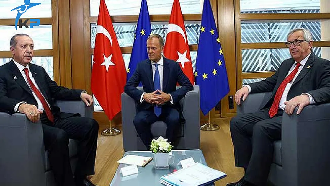 Cumhurbaşkanı Erdoğan AB Konseyi Başkanı İle Görüştü