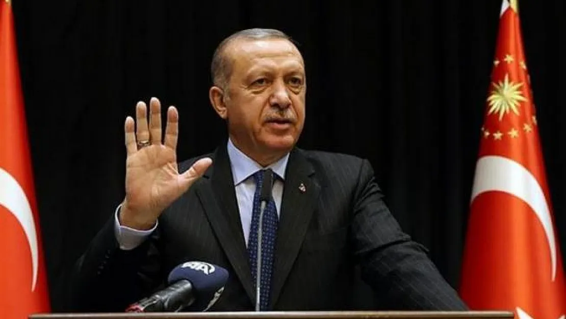 Cumhurbaşkanı Erdoğan: Bizi Tehdit Etmeye Yeltenen Müptezeller Bu Milletin Tarihini İyi Öğrensin