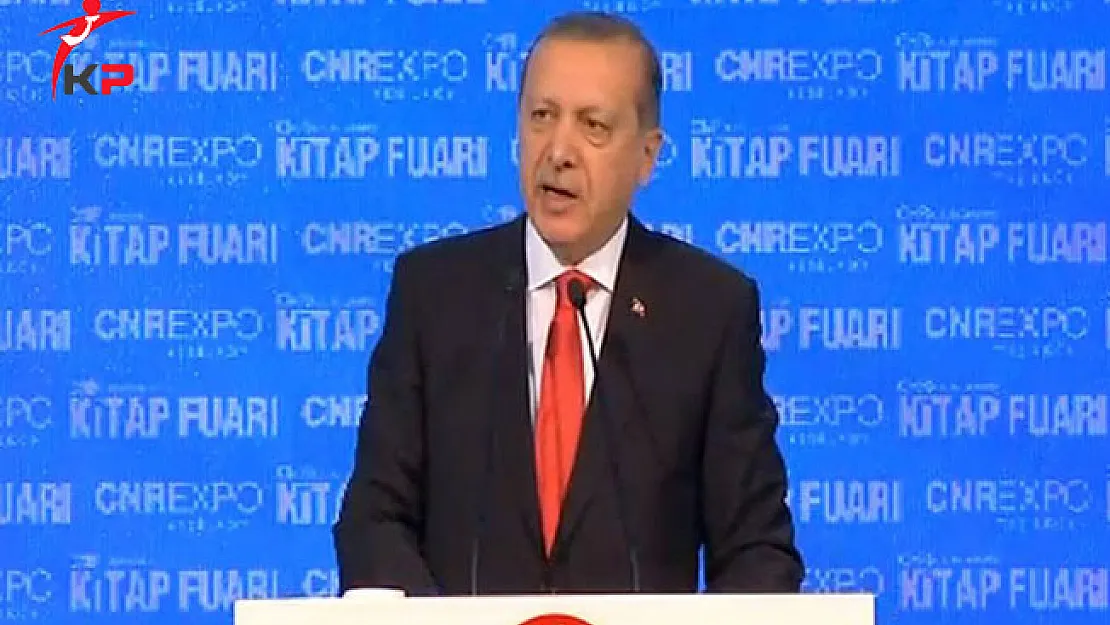 Cumhurbaşkanı Erdoğan CNR Kitap Fuarı'nda Konuşma Yaptı