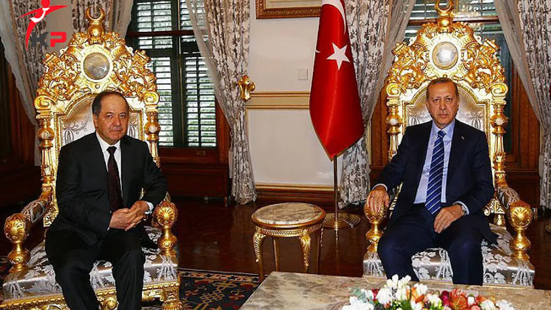 Cumhurbaşkanı Erdoğan IKBY Başkanı Barzani İle Görüştü