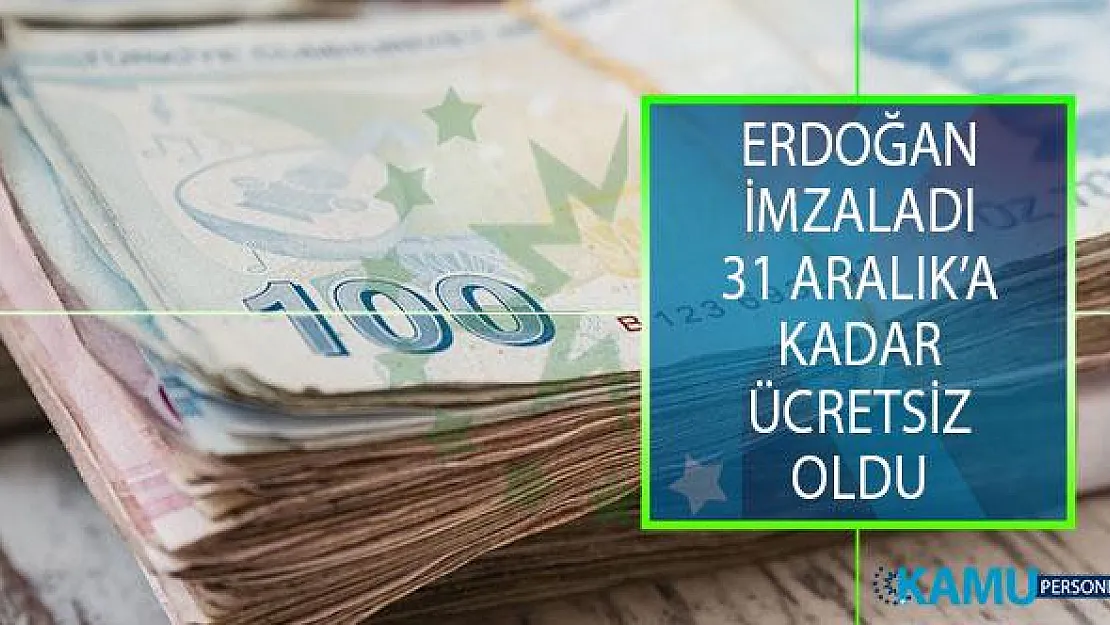 Cumhurbaşkanı Erdoğan İmzaladı! Bağ-Kur'lu Ve GSS Yükümlüsü Olanlar 31 Aralık'a Kadar Hastanelerden Ücretsiz Yararlanabilecek!