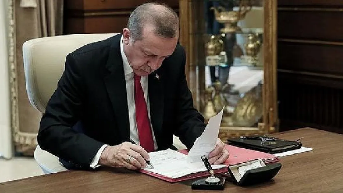 Cumhurbaşkanı Erdoğan imzaladı :  Resmen onaylandı