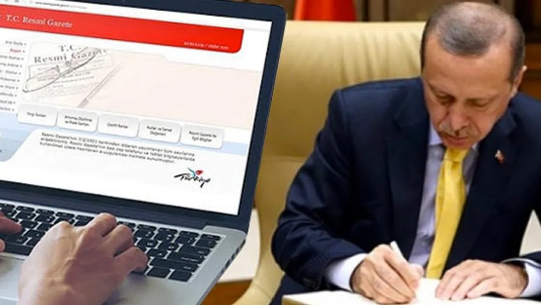 Cumhurbaşkanı Erdoğan imzaladı! Yürürlüğe girdi! 24 Şubat Resmi Gazete Atamalar..