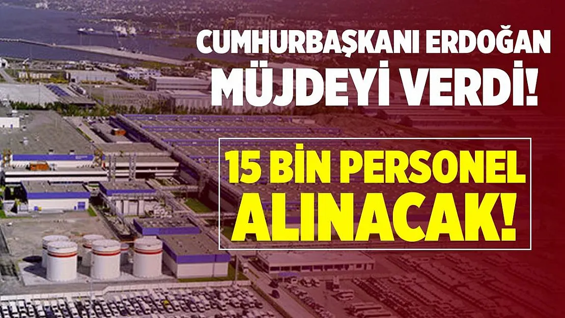 Cumhurbaşkanı Erdoğan müjdeyi verdi! 15 bin personel alınacak! Ford Otosan İş Başvurusu nasıl yapılır?