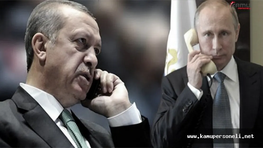 Cumhurbaşkanı Erdoğan Putin ile Telefonda Görüştü