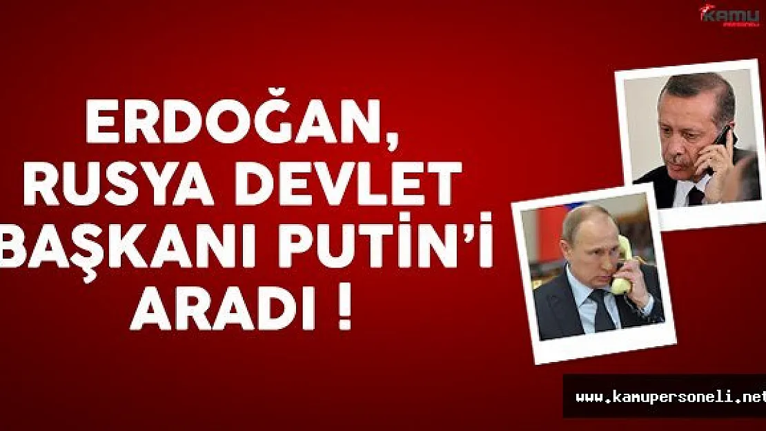Cumhurbaşkanı Erdoğan, Putin'le görüşme yaptı