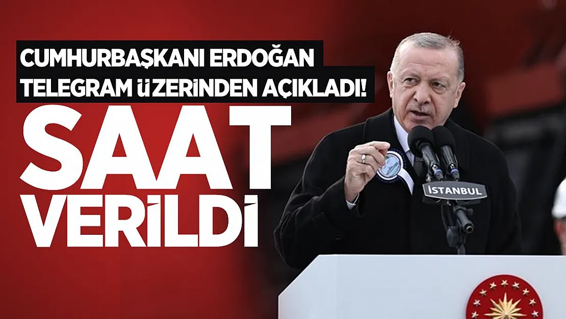 Cumhurbaşkanı Erdoğan saati açıkladı! Kritik toplantı bugün yapılacak