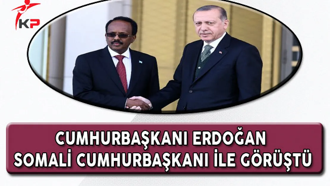Cumhurbaşkanı Erdoğan Somali Cumhurbaşkanı İle Görüştü