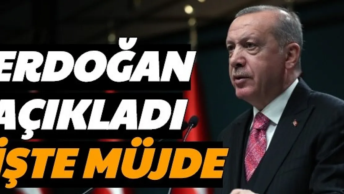 Cumhurbaşkanı Erdoğan son dakika duyurdu: Sosyal medya üzerinden müjdeyi verdi