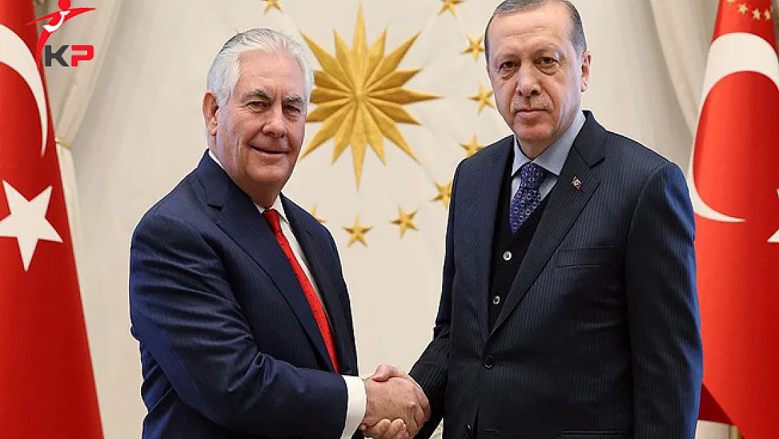 Cumhurbaşkanı Erdoğan Tillerson İle Terörle Mücadeleyi Görüştü