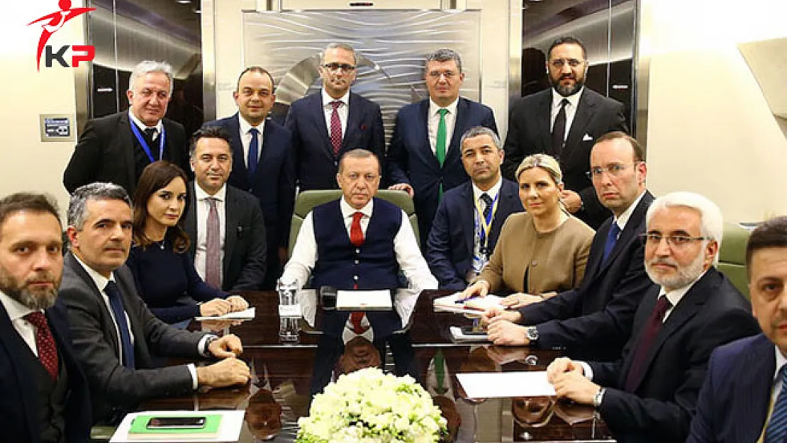Cumhurbaşkanı Erdoğan Uçakta Gazetecilerin Sorularını Yanıtladı