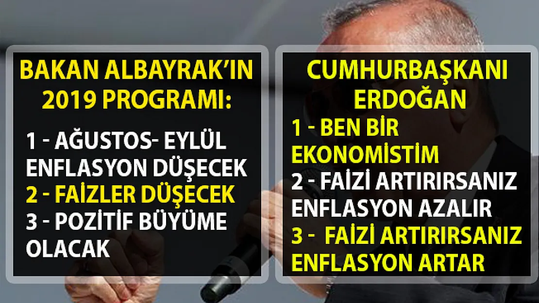 Cumhurbaşkanı Erdoğan ve Berat Albayrak'ın ekonomi değerlendirmesi çakıştı!
