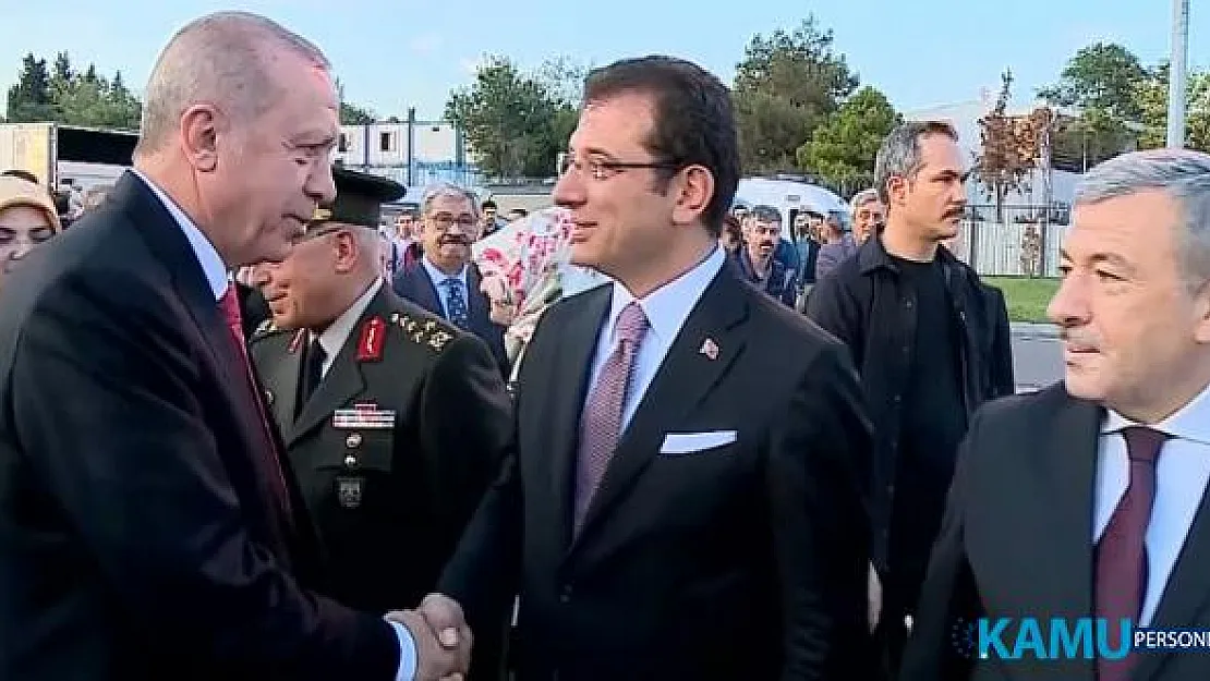 Cumhurbaşkanı Erdoğan ve Ekrem İmamoğlu ve Seçimden Sonra İlk Kez Aynı Karede!