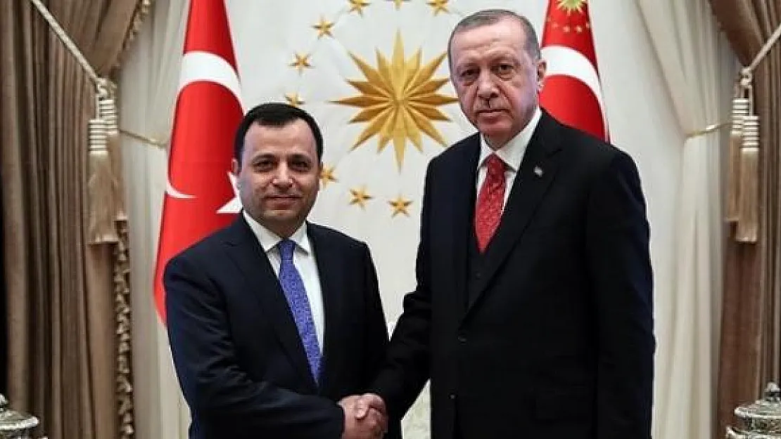 Cumhurbaşkanı Erdoğan Zühtü Arslan'ı Kabul Etti