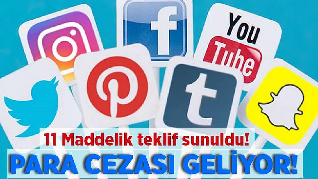 Cumhurbaşkanı Erdoğan'a 11 maddelik sosyal medya teklifi sunuldu! Para cezası geliyor!