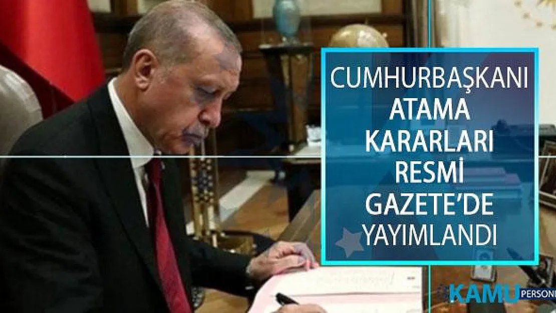 Cumhurbaşkanı Erdoğan'dan 11 Üniversiteye Rektör Ataması! Resmi Gazete Atama Kararları Yayımlandı