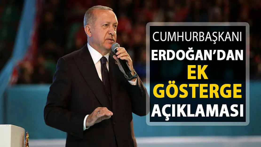 Cumhurbaşkanı Erdoğan'dan 3600 Ek Gösterge Açıklaması ! Düzenleme Çıkıyor Mu?