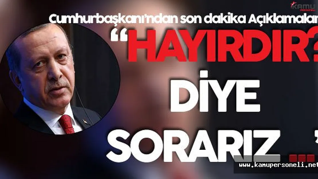 Cumhurbaşkanı Erdoğan'dan BM Genel Kurulu Öncesi Son Dakika Açıklamaları