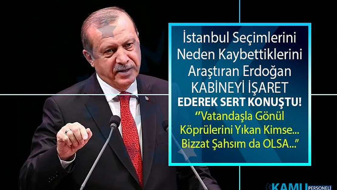 Cumhurbaşkanı Erdoğan'dan kabine değişikliği hakkında flaş açıklamalar!