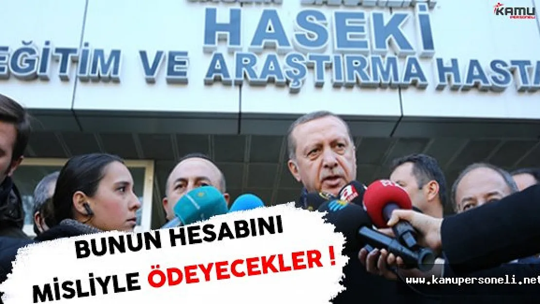 Cumhurbaşkanı Erdoğan'dan Terör Saldırısı Hakkında Açıklamalar ! ( Bunun Bedelini Çok Ağır Ödeyecekler )