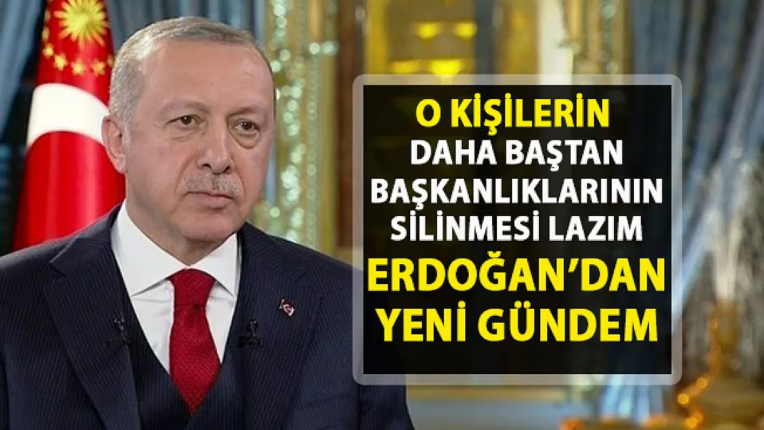 Cumhurbaşkanı Erdoğan'dan yeni gündem!.. 'GBT sisteminin ben doğru çalıştığına inanmıyorum!'