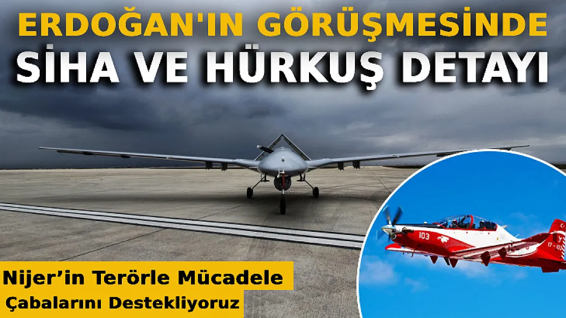 Cumhurbaşkanı Erdoğan'ın Görüşmesinde SİHA Ve Hürkuş Detayı