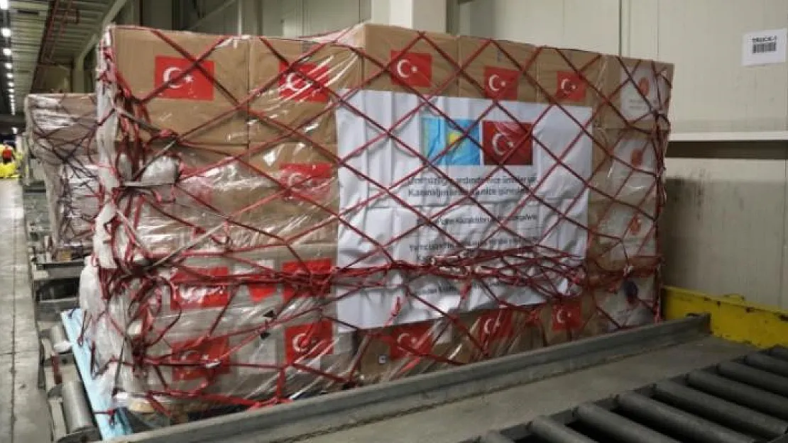 Cumhurbaşkanı Erdoğan'ın talimatlarıyla bir ülkeye daha sağlık malzemesi gönderildi!