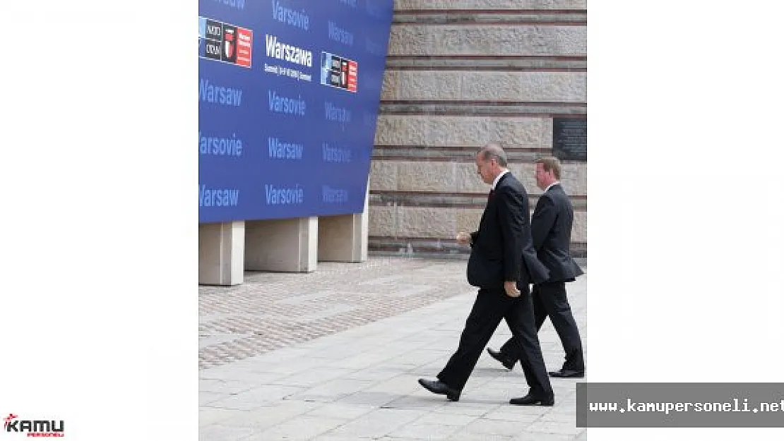 Cumhurbaşkanı Recep Tayyip Erdoğan NATO Devlet ve Hükümet Başkanları Zirvesi'nde