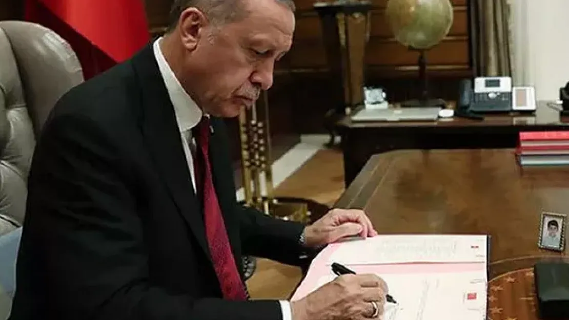 Cumhurbaşkanı Recep Tayyip Erdoğan'dan çok önemli karar! Resmi Gazete'de yayımlandı!