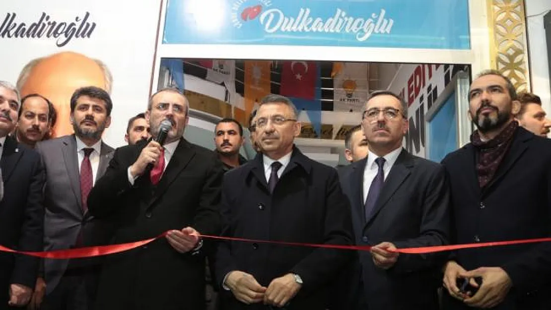 Cumhurbaşkanı Yardımcısı Oktay Kahramanmaraş'ta