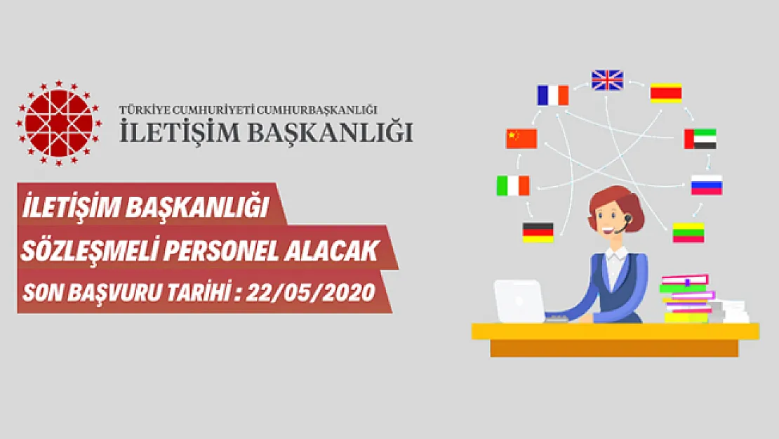 Cumhurbaşkanlığı İletişim Başkanlığı personel alım ilanı yayınladı!