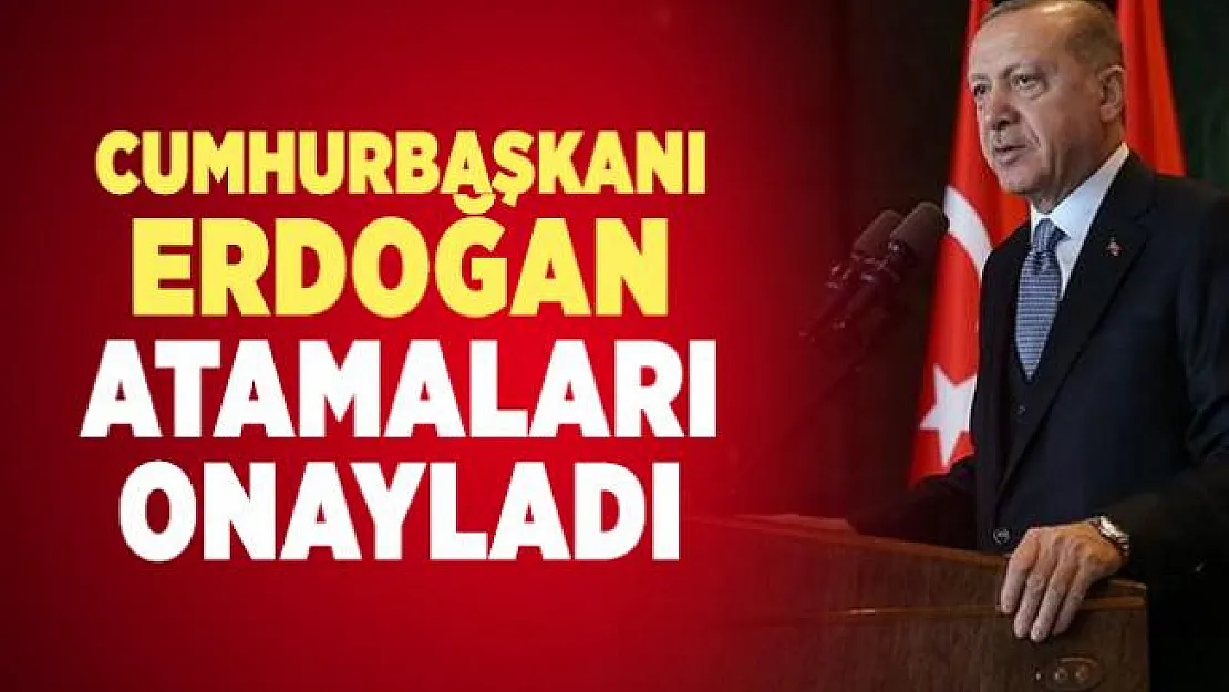 Cumhurbaşkanlığına yeni danışmanlar atandı! Cumhurbaşkanı Erdoğan atamaları onayladı