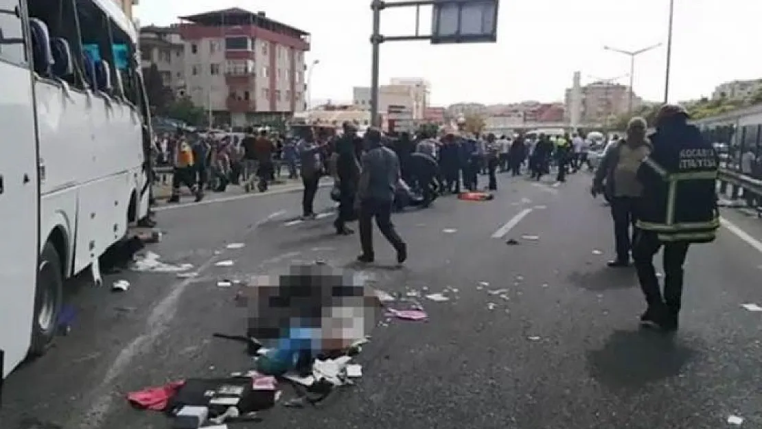 D-100 karayonunda feci kaza! 1 Ölü 6 Yaralı