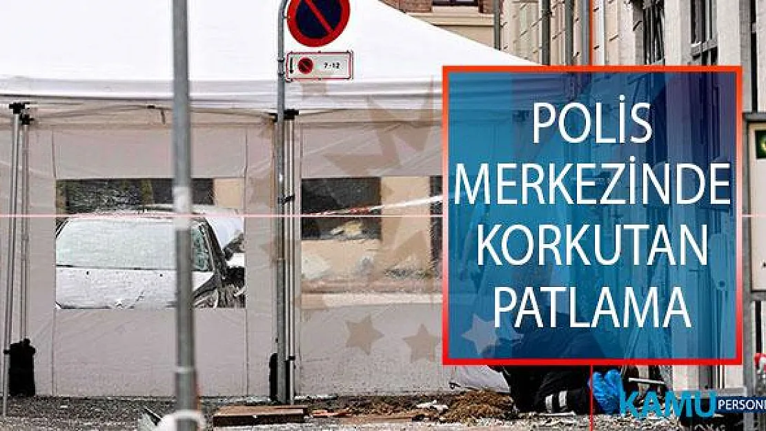 Danimarka'nın Başkenti Kopenhag'daki Bir Polis Merkezinde Patlama!